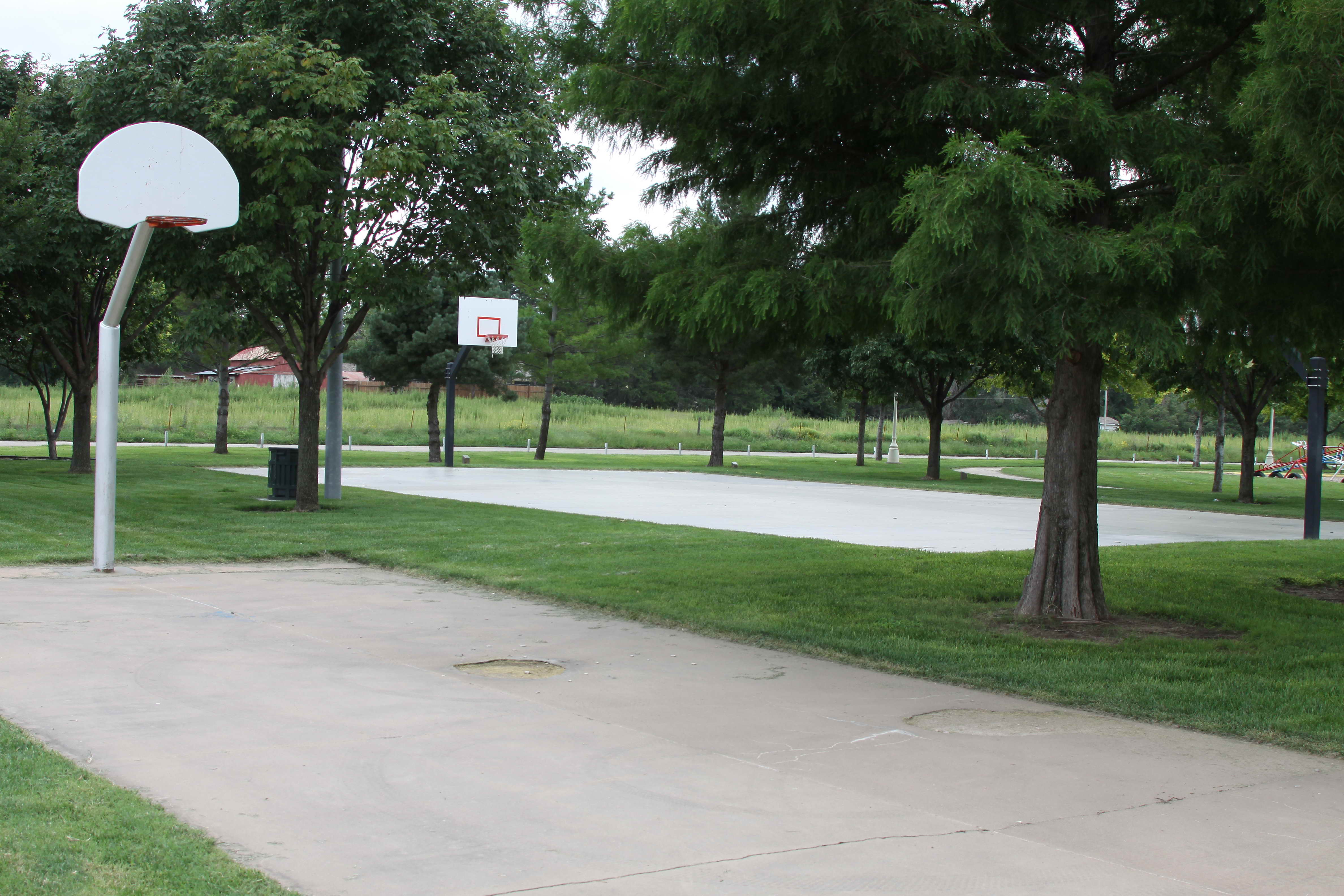 Brown Memorial Park basketball courts